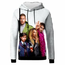 Жіноче 3D худі Umbrella Academy team