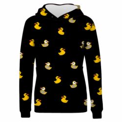 Жіноче 3D худі Качки