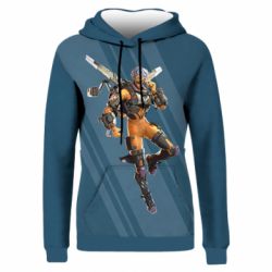 Жіноче 3D худі Valkyrie Apex Legends