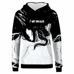Жіноче 3D худі VENOM I want chocolate