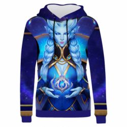 Женское 3D худи Warcraft Winter Queen - PrintSalon