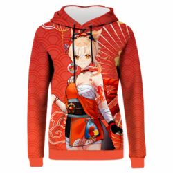 Жіноче 3D худі Yoimiya Genshin Impact