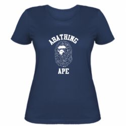 Женская футболка A Bathing Ape art - PrintSalon