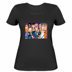 Женская футболка All Main Characters