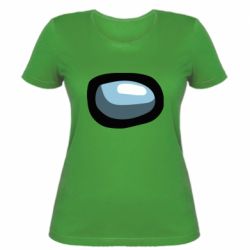 Жіноча футболка Among Us Visor - PrintSalon