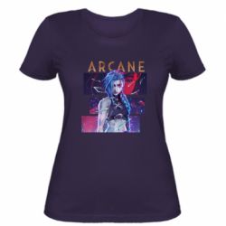 Жіноча футболка Arcane tv LoL - PrintSalon