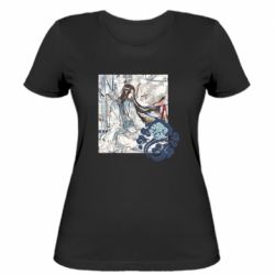 Женская футболка Арт с Лань Чжань - PrintSalon