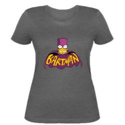 Жіноча футболка Bartman simpson - PrintSalon