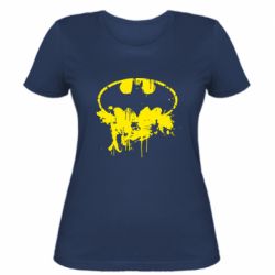 Женская футболка Batman Paint - PrintSalon