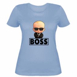 Женская футболка Boss Baby - PrintSalon