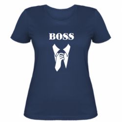 Женская футболка Boss Costume-PrintSalon Женская футболка Boss Costume