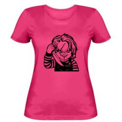 Жіноча футболка Чакі - PrintSalon