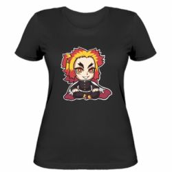 Женская футболка Chibi Senjuro Rengoku - PrintSalon