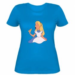 Женская футболка Chinerella Pizza - PrintSalon