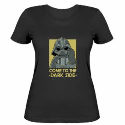 Женская футболка Come to the dark side - PrintSalon