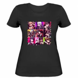 Жіноча футболка Danganronpa characters - PrintSalon