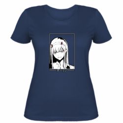 Жіноча футболка Darling in the franxx. - PrintSalon