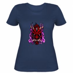 Женская футболка Darth Maul Japanese mask - PrintSalon