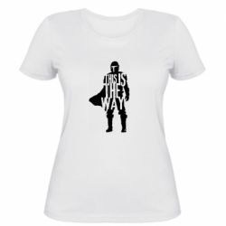 Жіноча футболка Din Djarin This Is The Way - PrintSalon