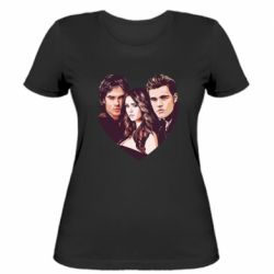 Женская футболка Дневники Вампира - PrintSalon