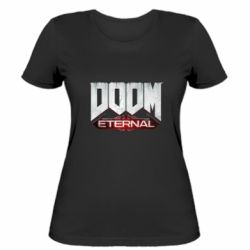 Жіноча футболка Doom Eternal logo - PrintSalon