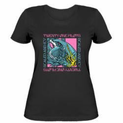 Женская футболка Двадцать один пилот - PrintSalon