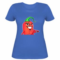 Женская футболка Эдисон Перец - PrintSalon