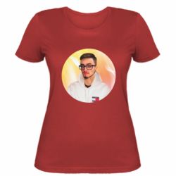 Женская футболка Edison Portrait - PrintSalon