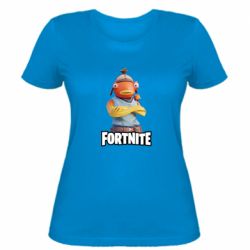 Женская футболка Fishstick Fortnite - PrintSalon