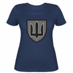 Женская футболка Генеральный штаб Украины - PrintSalon