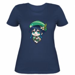 Жіноча футболка Genshin Impact chibi Venti - PrintSalon