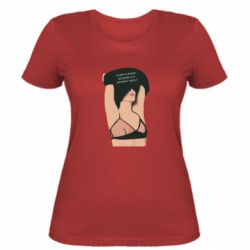 Женская футболка Gentleman Is Simply A Patient Wolf - PrintSalon