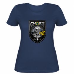 Женская футболка Ghost of kyiv!-PrintSalon Женская футболка Ghost of kyiv!
