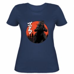 Жіноча футболка Годзила Арт - PrintSalon