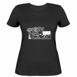 Жіноча футболка Gorillaz group - PrintSalon