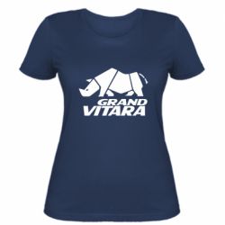 Женская футболка Grand Vitara rhino - PrintSalon