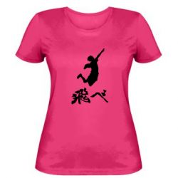 Женская футболка Haikyuu Hinata - PrintSalon