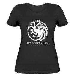 Жіноча футболка House Of The Dragon Logo - PrintSalon