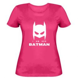 Женская футболка I Am Her Batman - PrintSalon