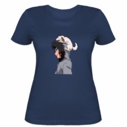 Жіноча футболка Инузука Кіба та Акамару - PrintSalon