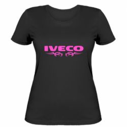 Женская футболка Iveco Logo Art - PrintSalon