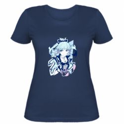 Женская футболка Kamisato Ayaka - PrintSalon