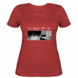 Женская футболка Kaneki Ken Eyes - PrintSalon