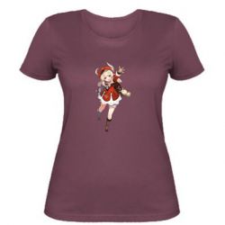 Женская футболка Klee Genshin Impact