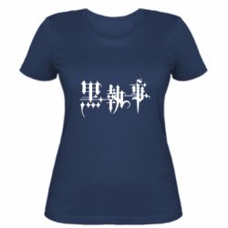 Женская футболка Kuroshirsuji Logo