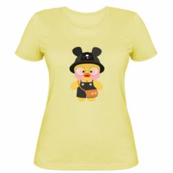 Женская футболка Лалафанфан в панаме - PrintSalon