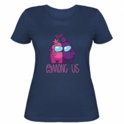 Женская футболка Love is Among Us - PrintSalon
