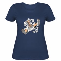 Женская футболка Луффи пробуждение - PrintSalon