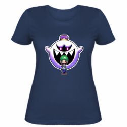 Жіноча футболка Luigi and King Boo - PrintSalon