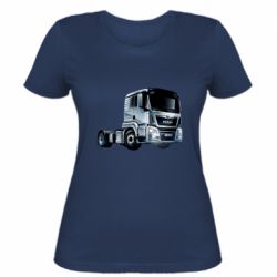 Женская футболка MEN truck - PrintSalon